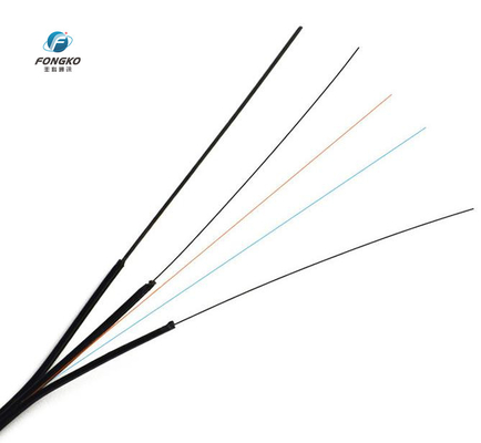 Câble d'interface optique autosuffisant de fibre de LSZH FTTH GJYXFCH 2x5mm extérieurs